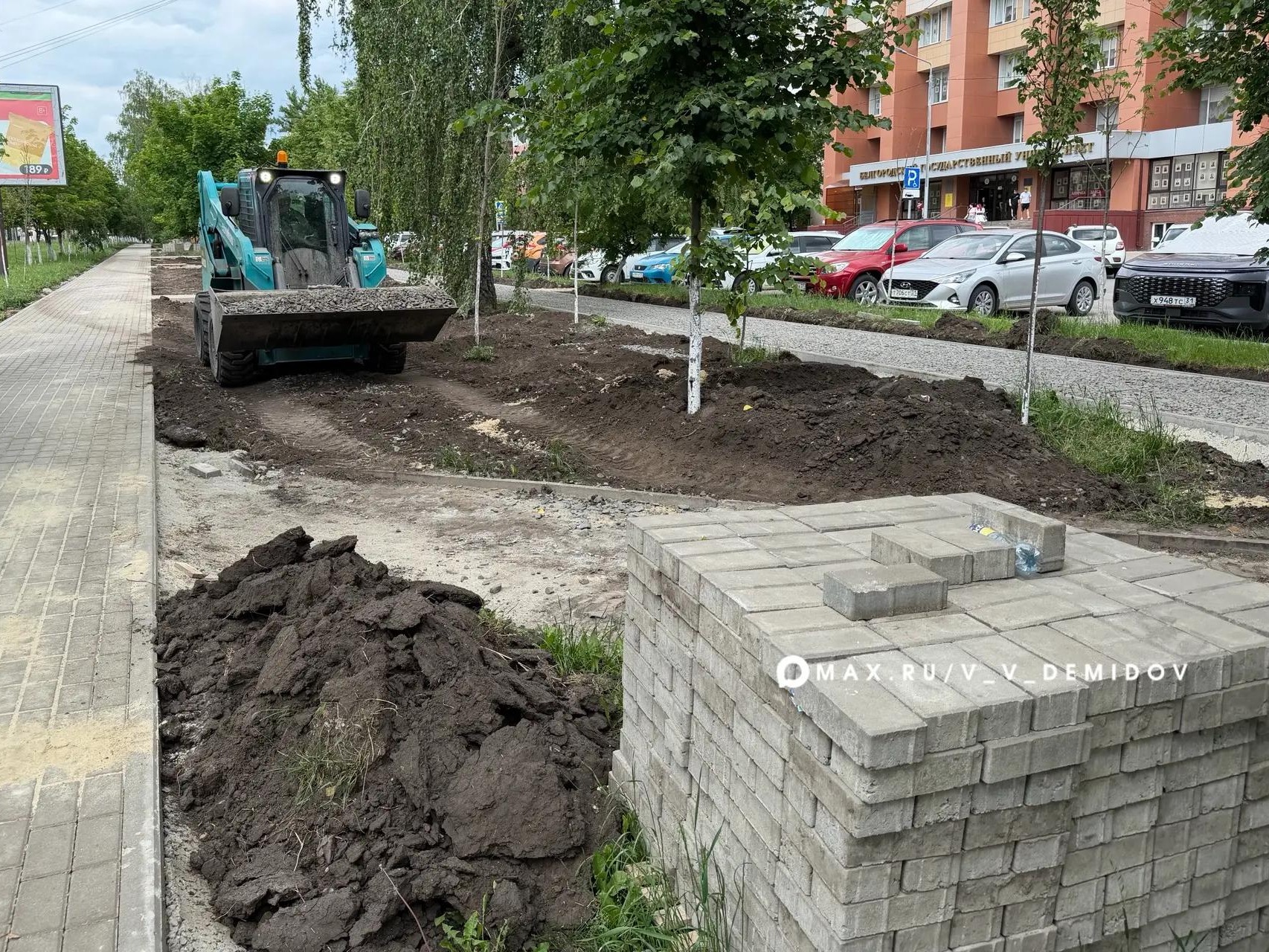 Благоустройство прогулочной зоны на малой Богданке выполнено на 80%.